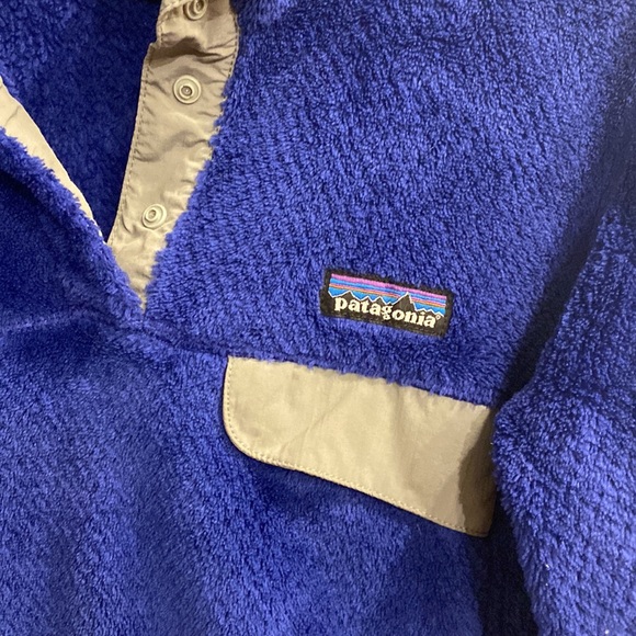 Patagonia Purple Fleece Pullover Sweater - Picture 2 of 3